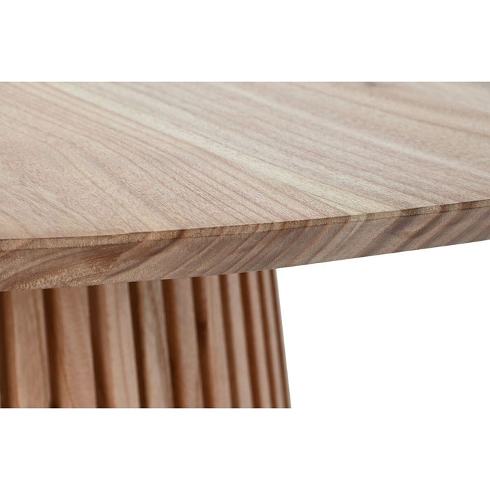 Masă de Sufragerie Home ESPRIT Natural lemn mindi 150 x 150 x 75 cm