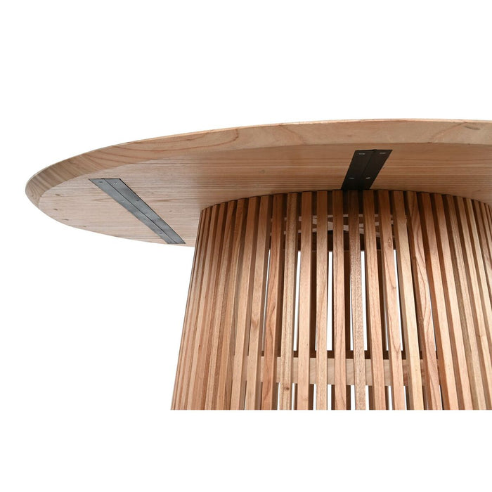 Masă de Sufragerie Home ESPRIT Natural lemn mindi 150 x 150 x 75 cm