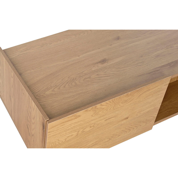 Masa de Cafea Home ESPRIT dubové dřevo Lemn MDF 120 x 60 x 35 cm