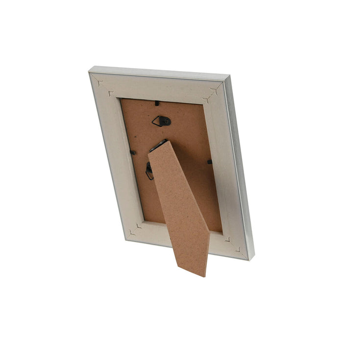 Ramă Foto Home ESPRIT Argintiu Geam polistiren Romantic 15,5 x 1,5 x 20,5 cm