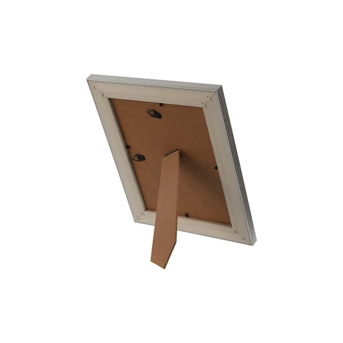 Ramă Foto Home ESPRIT Argintiu Geam polistiren Romantic 20,5 x 1,5 x 25,5 cm