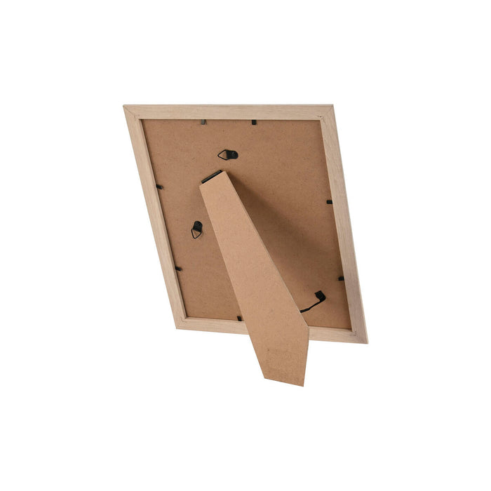 Ramă Foto Home ESPRIT Maro Bej Crem Natural Geam Lemn MDF Scandinav 23,5 x 2,8 x 28,5 cm (4 Unități)