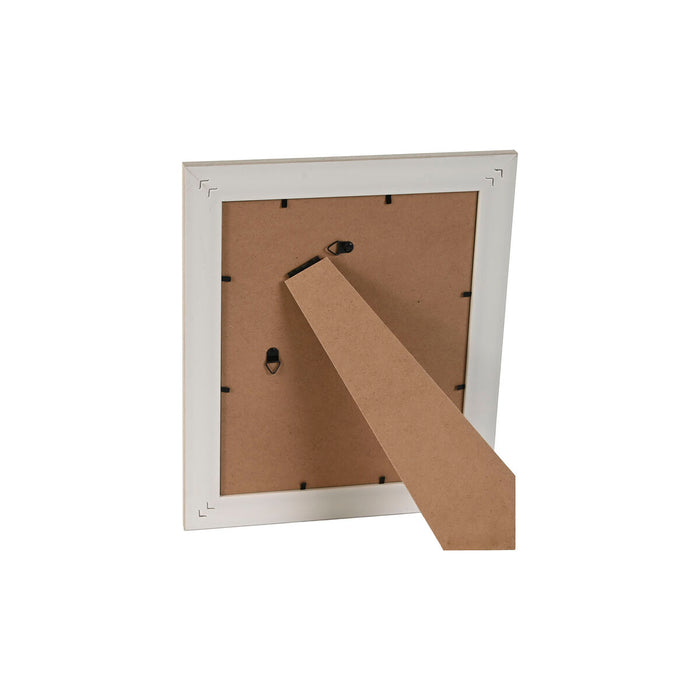 Ramă Foto Home ESPRIT Maro Bej Crem Natural Geam polistiren 26,2 x 1,6 x 31,2 cm