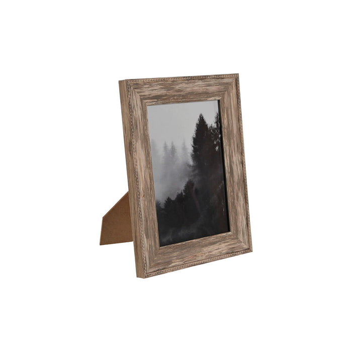 Ramă Foto Home ESPRIT Natural Geam polistiren Munte 17,5 x 1,5 x 22,6 cm