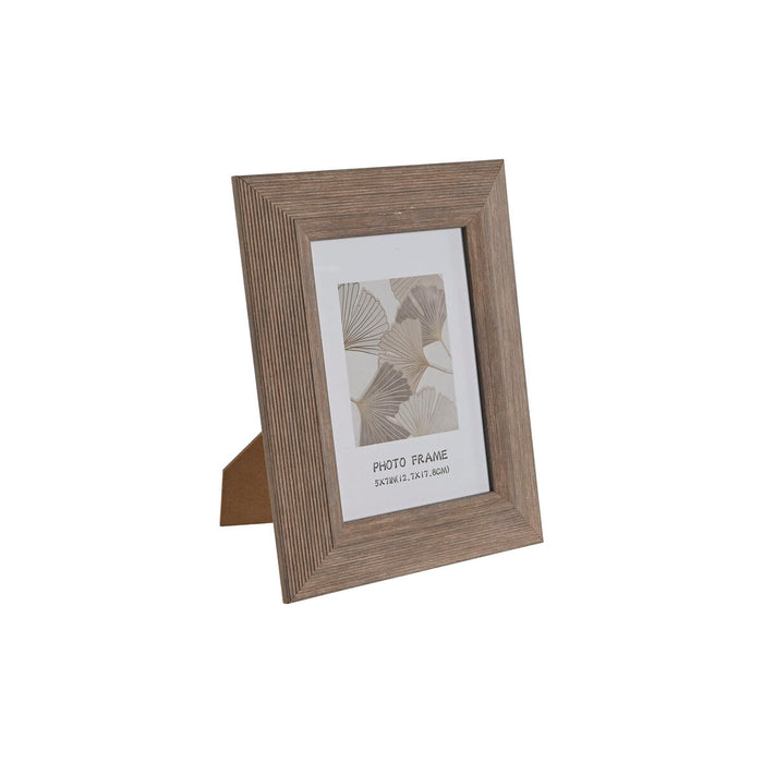 Ramă Foto Home ESPRIT Natural Geam polistiren 19 x 1,8 x 24 cm