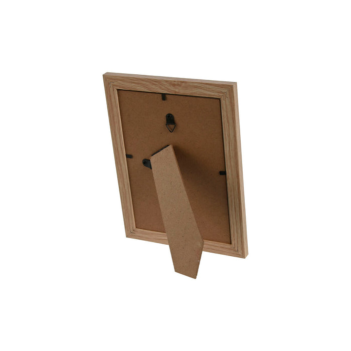 Ramă Foto Home ESPRIT Natural Aluminiu Lemn MDF Scandi 16 x 1,2 x 21,1 cm