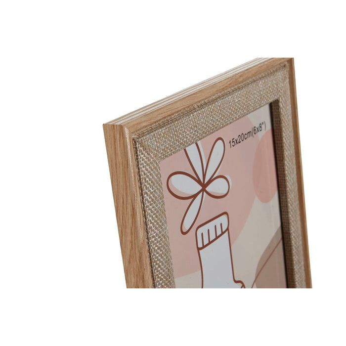 Ramă Foto Home ESPRIT Natural Lemn MDF Scandinav 18,3 x 1,2 x 23,3 cm