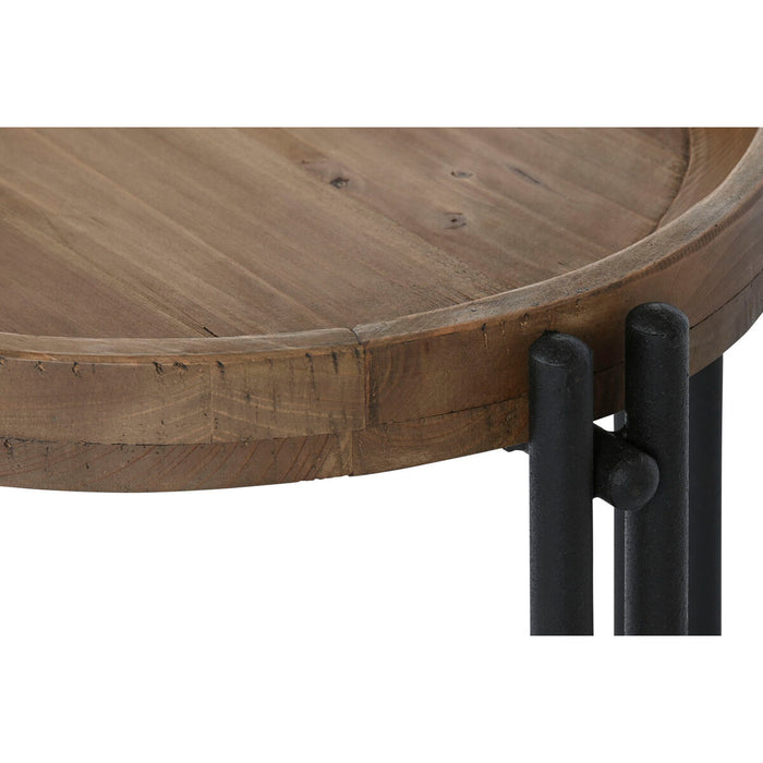 Măsuță Laterală Home ESPRIT Lemn Metal 50 x 50 x 60 cm