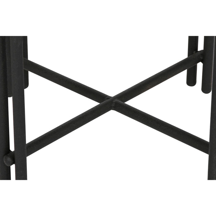 Măsuță Laterală Home ESPRIT Lemn Metal 50 x 50 x 60 cm