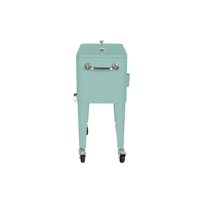 Frigider Portabil Home ESPRIT Verde Oțel polipropilenă 56 L 74 x 43 x 80 cm