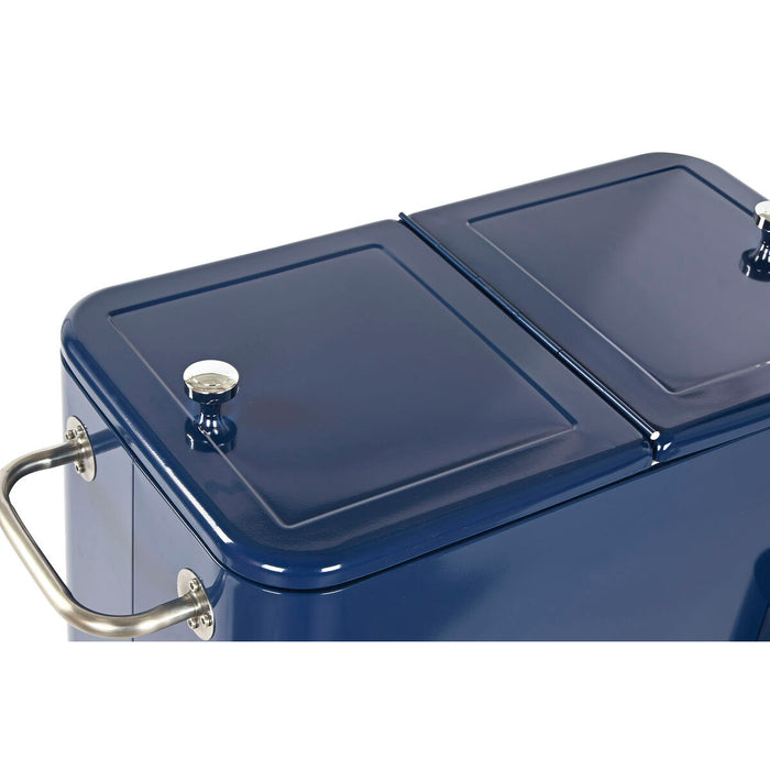 Frigider Portabil Home ESPRIT Bleumarin Oțel polipropilenă 56 L 74 x 43 x 80 cm