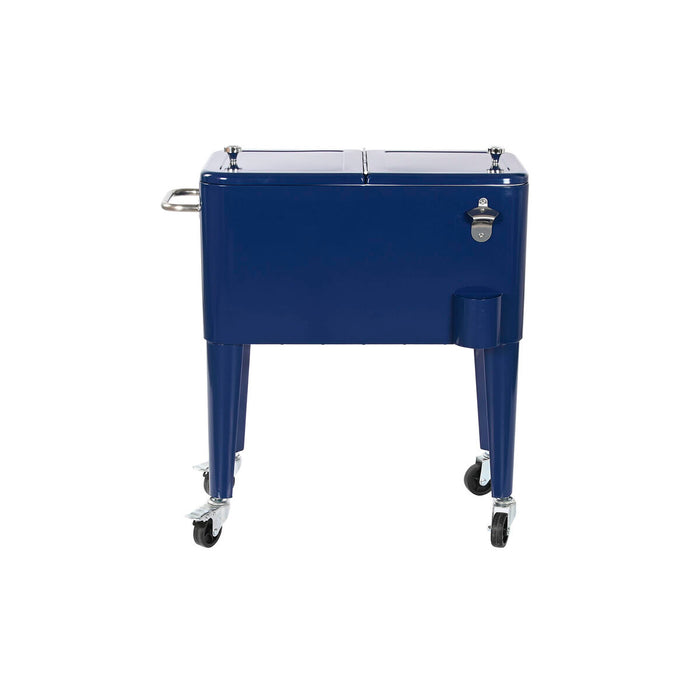 Frigider Portabil Home ESPRIT Bleumarin Oțel polipropilenă 56 L 74 x 43 x 80 cm
