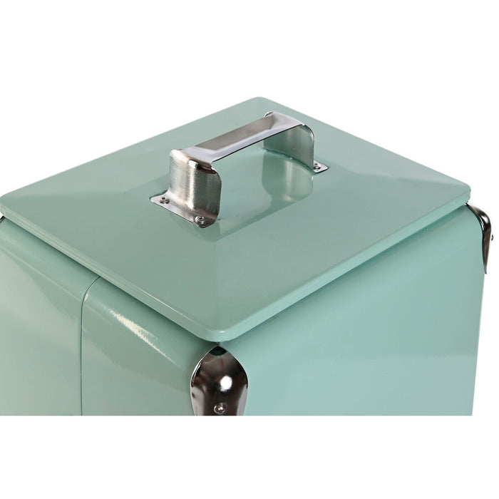 Frigider Portabil Home ESPRIT Verde PVC Metal Oțel polipropilenă 17 L 32 x 24 x 43 cm