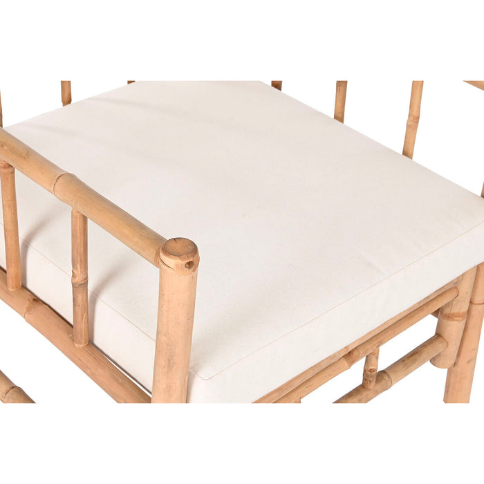 Canapea de grădină Home ESPRIT Maro Bambus 70 x 70 x 80 cm