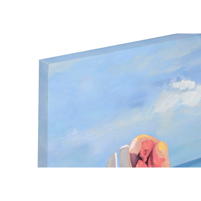 Tablou Home ESPRIT Hamac Mediterană 120 x 3 x 60 cm (2 Unități)