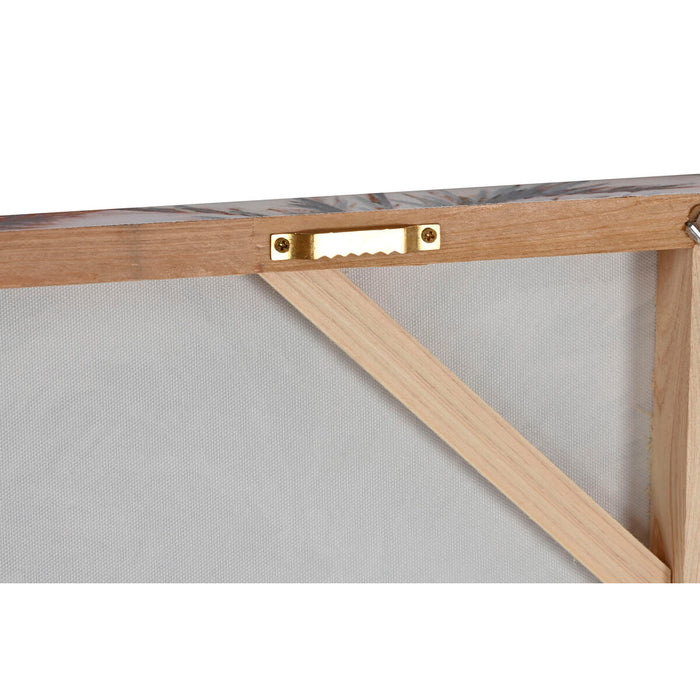 Tablou Home ESPRIT Plajă Mediterană 120 x 3 x 60 cm (2 Unități)