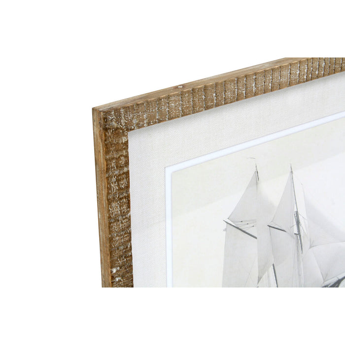 Tablou Home ESPRIT Producător de lumânări 60 x 2 x 50 cm (4 Unități)