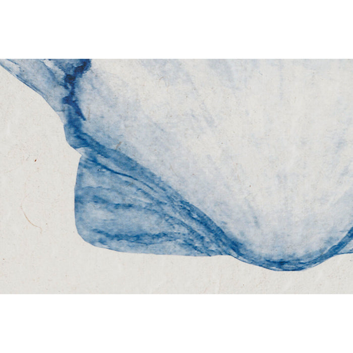 Tablou Home ESPRIT Coral Mediterană 50 x 2,5 x 50 cm (4 Unități)
