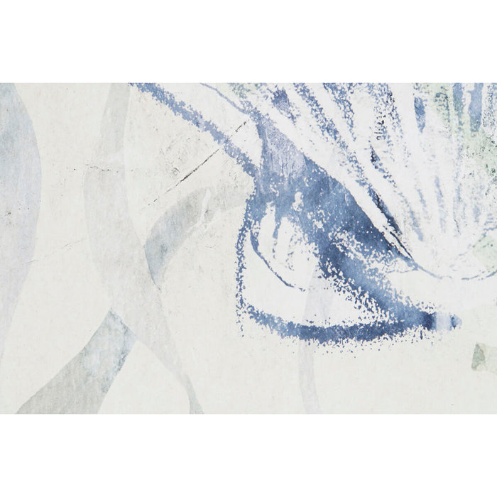 Tablou Home ESPRIT Mediterană Scoică 45 x 2,5 x 60 cm (4 Unități)