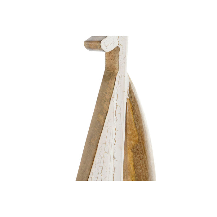 Figură Decorativă Home ESPRIT Alb Natural Mediterană 23 x 5 x 50 cm
