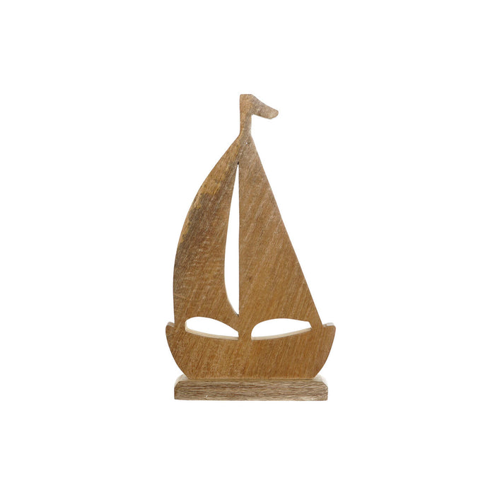 Figură Decorativă Home ESPRIT Alb Natural Mediterană 23 x 5 x 50 cm