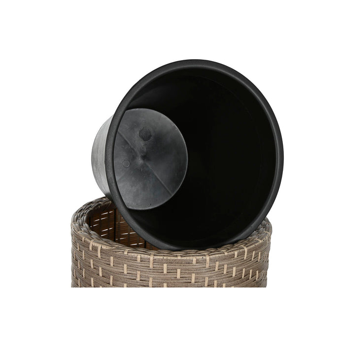 Set de jardiniere Home ESPRIT polipropilenă Ratan 37 x 37 x 60 cm