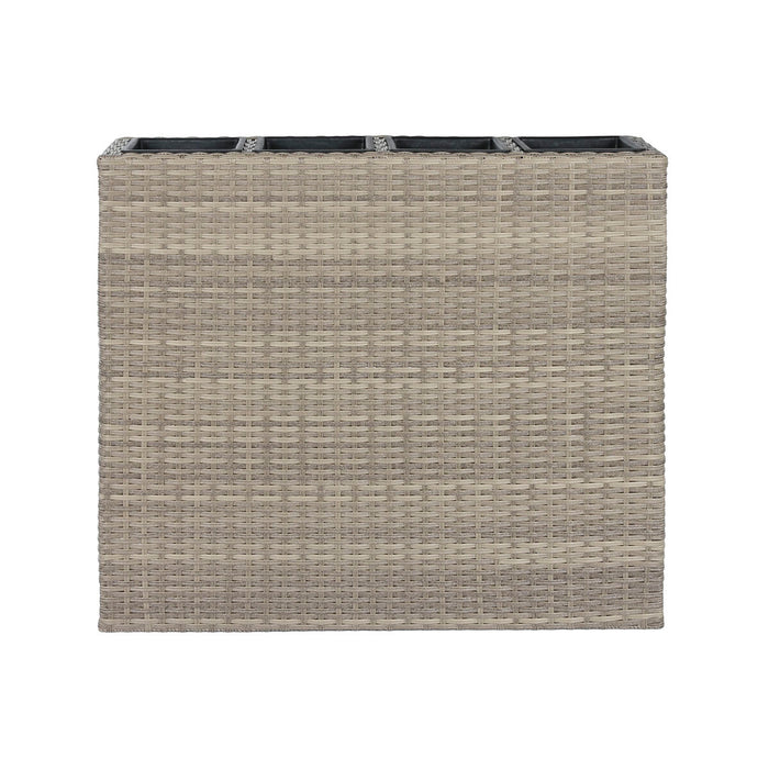 Ghiveci Home ESPRIT polipropilenă Ratan 95 x 26 x 80 cm