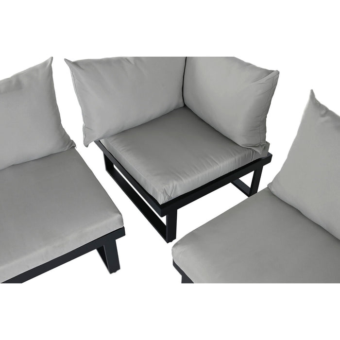 Set de Canapea și Masă Home ESPRIT Aluminiu 227 x 159 x 64 cm
