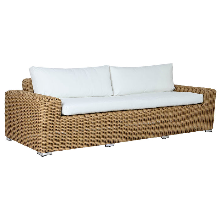 Set de Canapea și Masă Home ESPRIT Geam ratan sintetic 248 x 85 x 80 cm