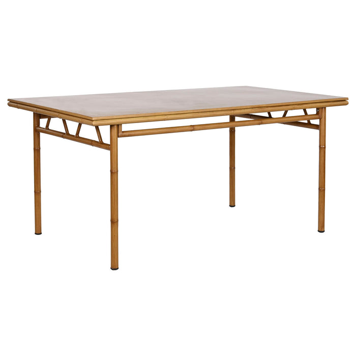 Set de Masă cu 4 Scaune Home ESPRIT Aluminiu 160 x 90 x 75 cm (5 Piese)