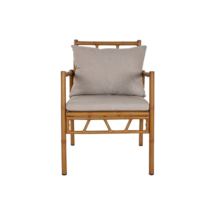 Set de Masă cu 4 Scaune Home ESPRIT Aluminiu 160 x 90 x 75 cm (5 Piese)