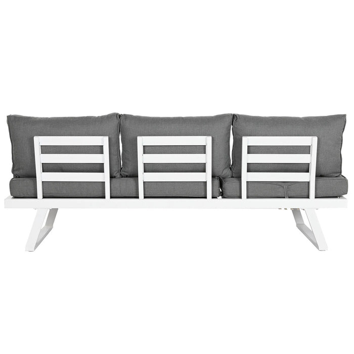 Set de Canapea și Masă Home ESPRIT Metal 130 x 68 x 65 cm