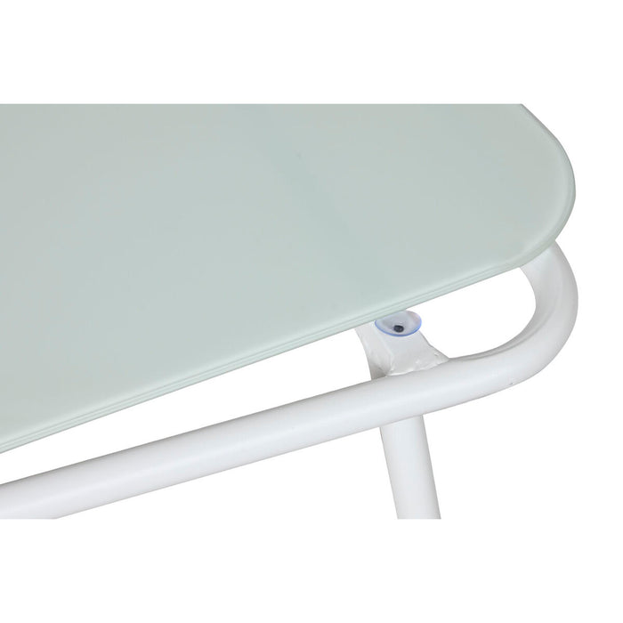 Set masă, bancă și 2 scaune Home ESPRIT Aluminiu Geam ratan sintetic 126 x 63 x 67 cm