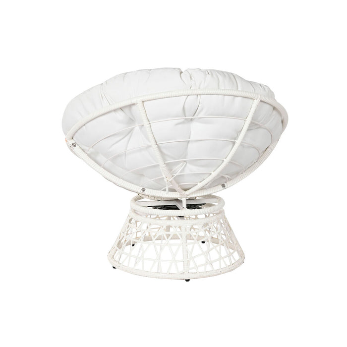 Canapea de grădină Home ESPRIT Bej Metal ratan sintetic 95 x 86,5 x 90 cm