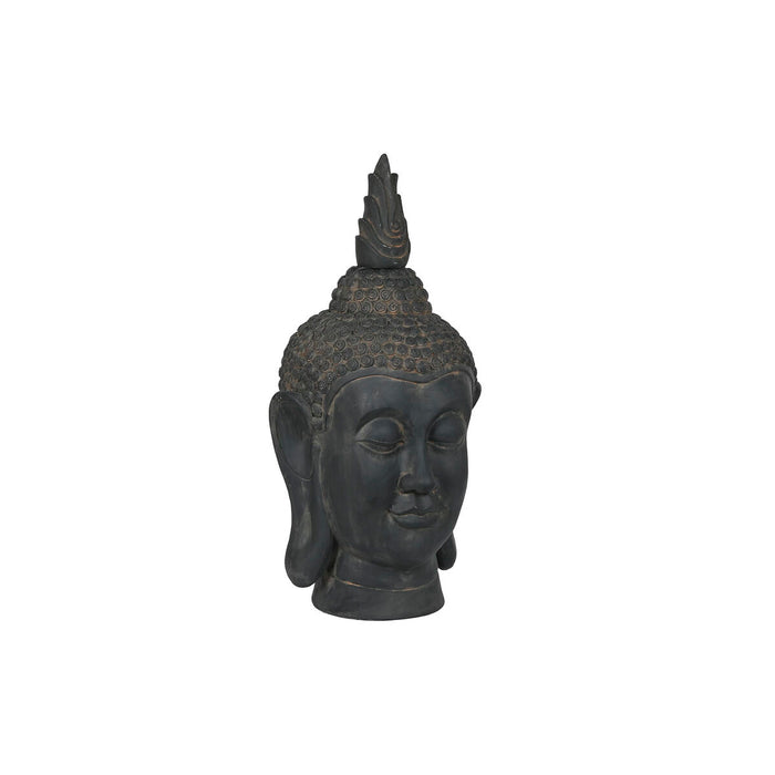Figură Decorativă Home ESPRIT Gri închis Buda 56 x 55 x 112 cm