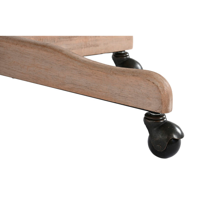 Scaun de Birou Home ESPRIT Alb Natural 52 x 50 x 98 cm 63 X 66 X 90 cm