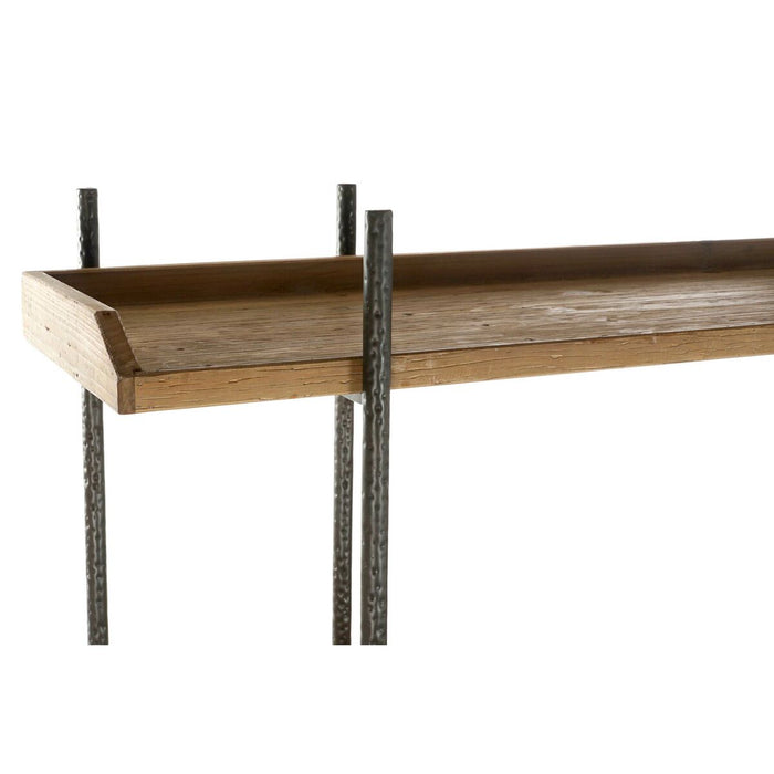 Raft Home ESPRIT Maro Negru Lemn Metal 150 x 40 x 181 cm