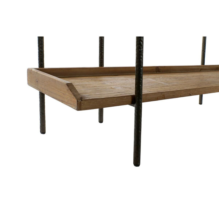 Raft Home ESPRIT Maro Negru Lemn Metal 150 x 40 x 181 cm
