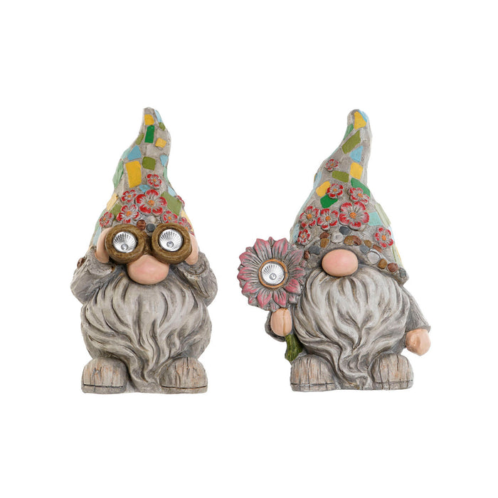 Figurină decorativă de grădină Home ESPRIT Magneziu 22 x 21 x 42 cm (2 Unități)