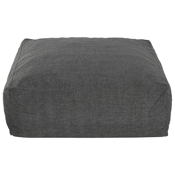 Puff Home ESPRIT Gri 87 x 87 x 32 cm