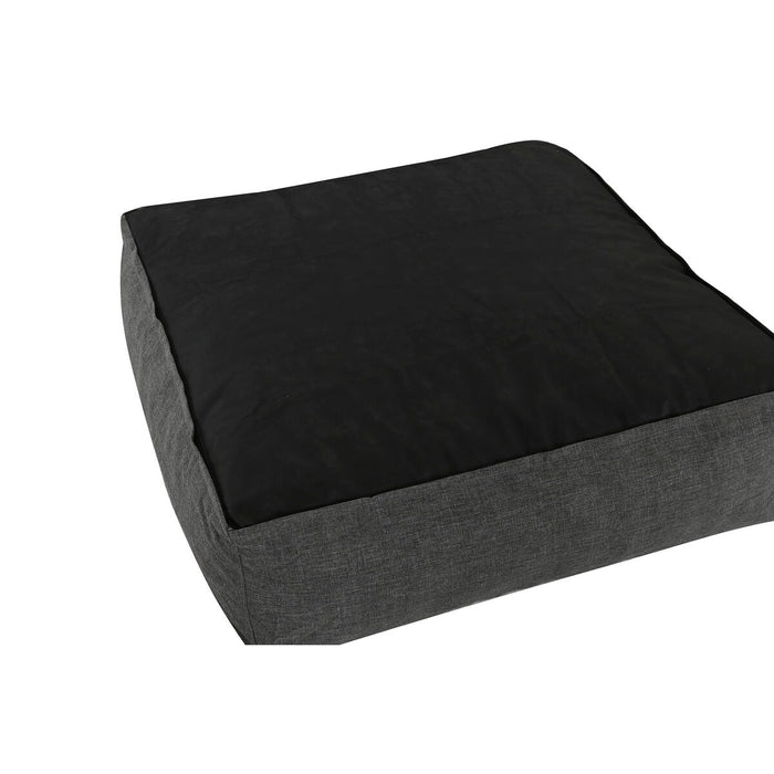 Puff Home ESPRIT Gri 87 x 87 x 32 cm
