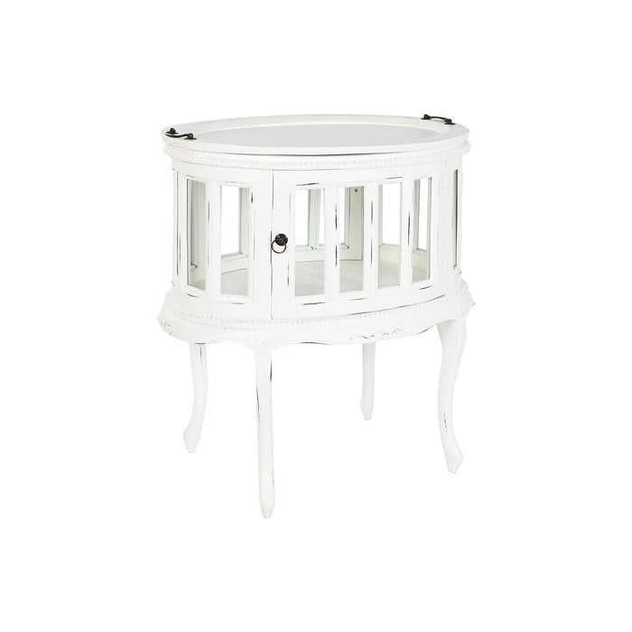 Servírovací vozík Home ESPRIT Alb Lemn 75 x 50 x 78 cm