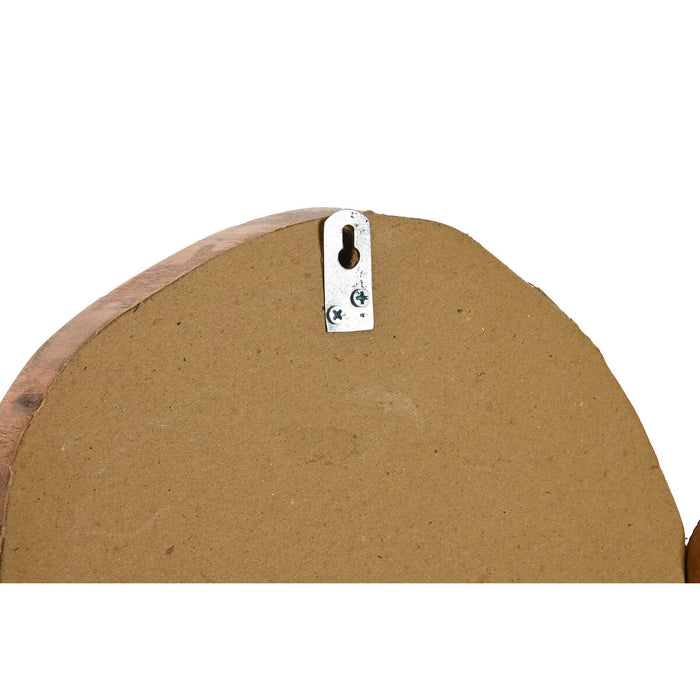 Oglindă de perete Home ESPRIT Natural Tec Mediterană 34 x 4 x 32 cm (3 Unități)