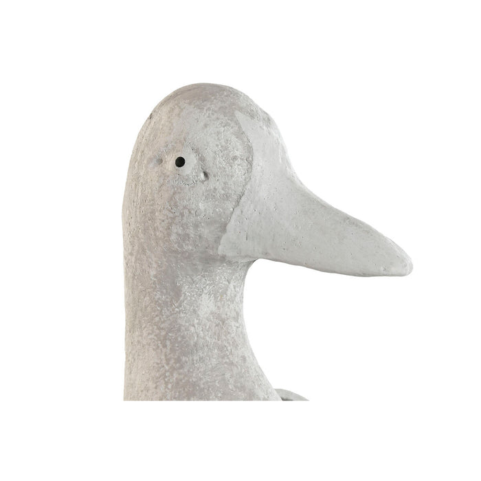Figură Decorativă Home ESPRIT Gri Rață 16 x 14 x 42 cm (2 Piese)
