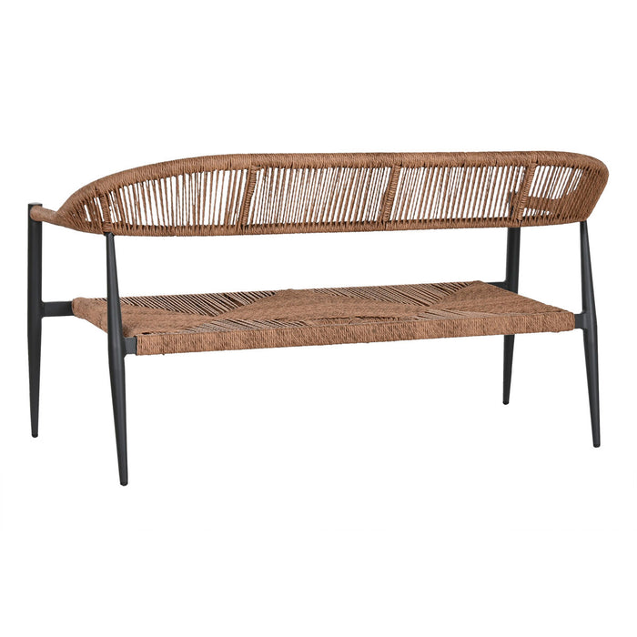 Canapea de Grădină Home ESPRIT Aluminiu 131 x 55 x 76 cm