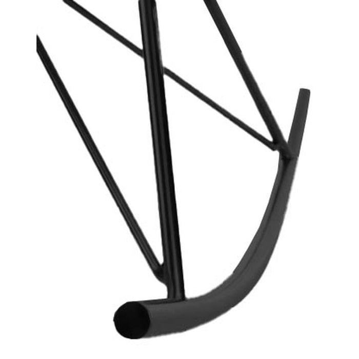 Scaun Balansoar Home ESPRIT Negru Bej Poliester Metal 68 x 90 x 92 cm