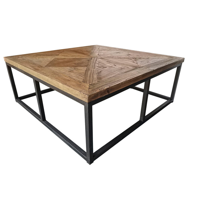 Masa de Cafea Home ESPRIT Lemn Metal 120 x 120 x 45 cm