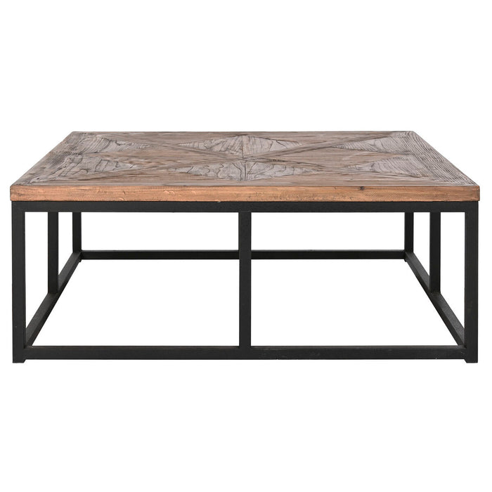 Masa de Cafea Home ESPRIT Lemn Metal 120 x 120 x 45 cm