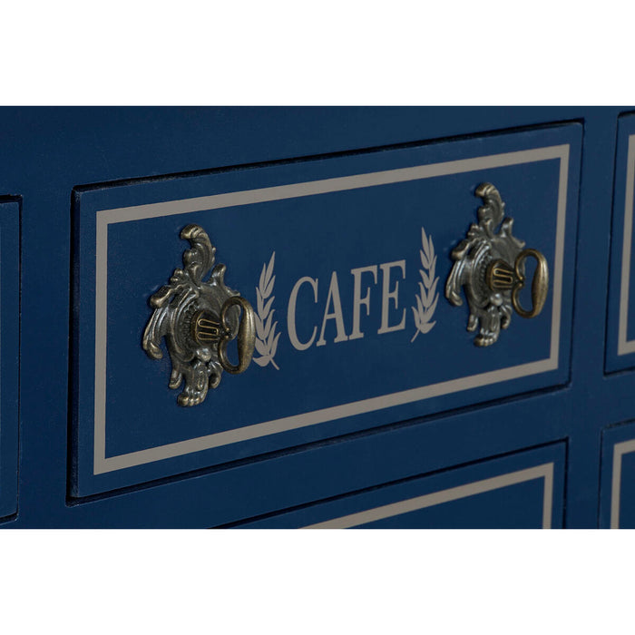 Consolă Home ESPRIT Maro Bleumarin Lemn de paulownia 103 x 35 x 80 cm