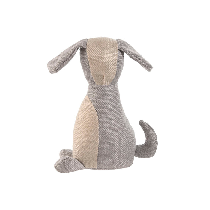 Opritor de ușă Home ESPRIT Nisip 23 x 12 x 26 cm Câine (2 Unități)
